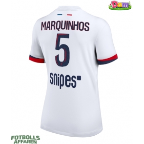 Paris Saint-Germain Marquinhos #5 Bortatröja Kvinnor 2025-26 Kortärmad